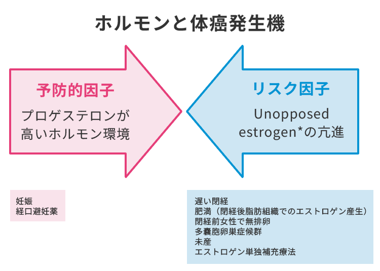 ホルモンと体癌発生機構